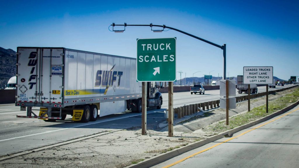 Truck Stops What vehicles have to stop at weigh stations
