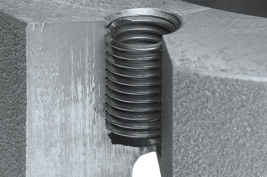 Heli-Coil best way to remove a broken bolt
