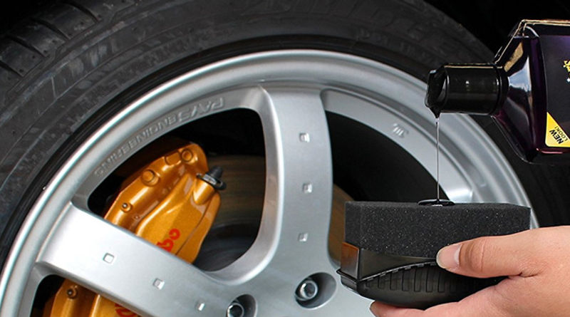 best way to clean tires