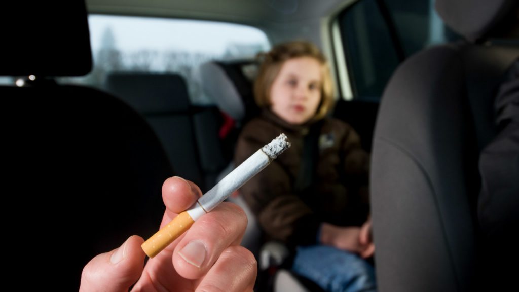 Smoking in the Car Vaping and driving