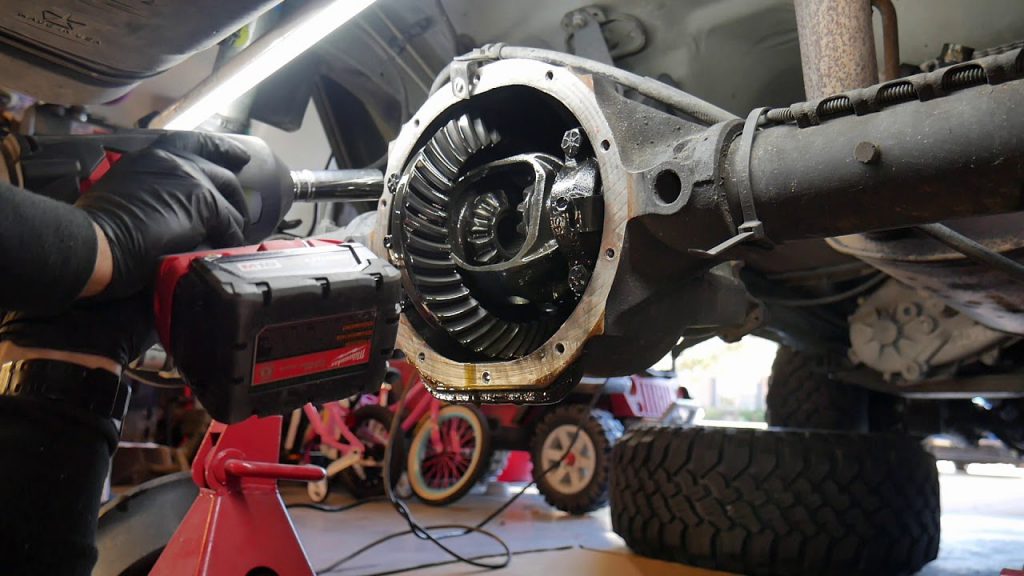 how to weld a diff