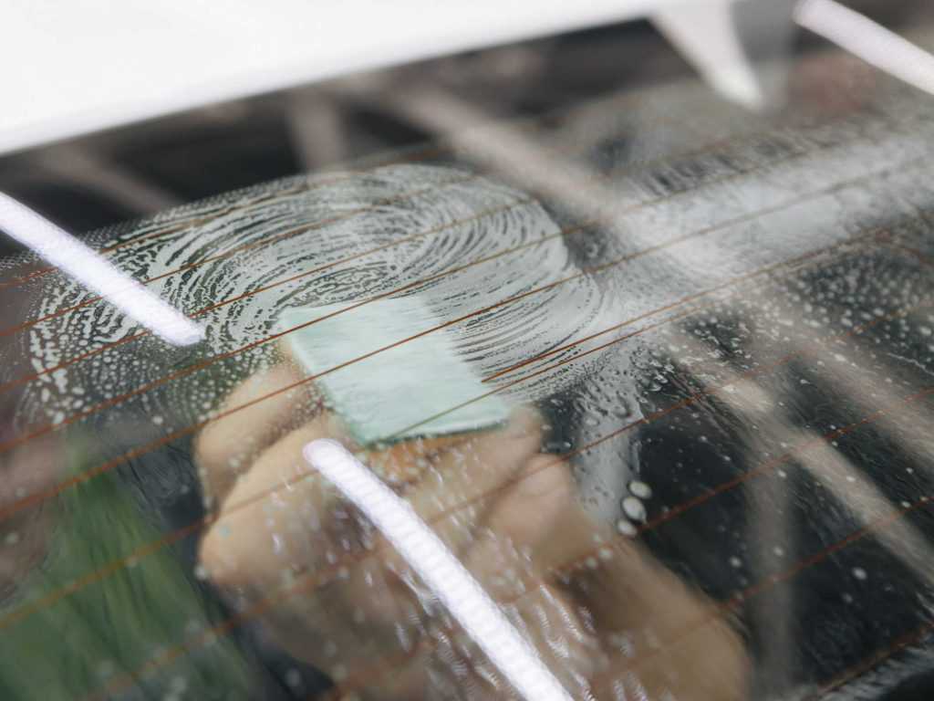 how to remove tinted film from car windows