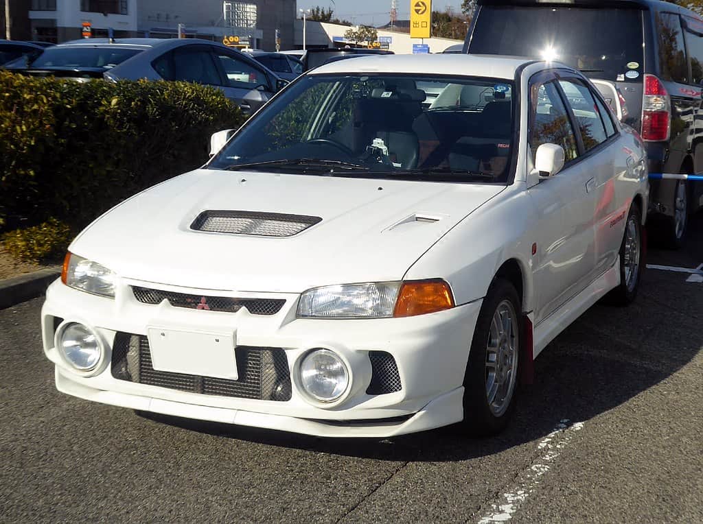 Lancer Evolution GSR japanese street race cars