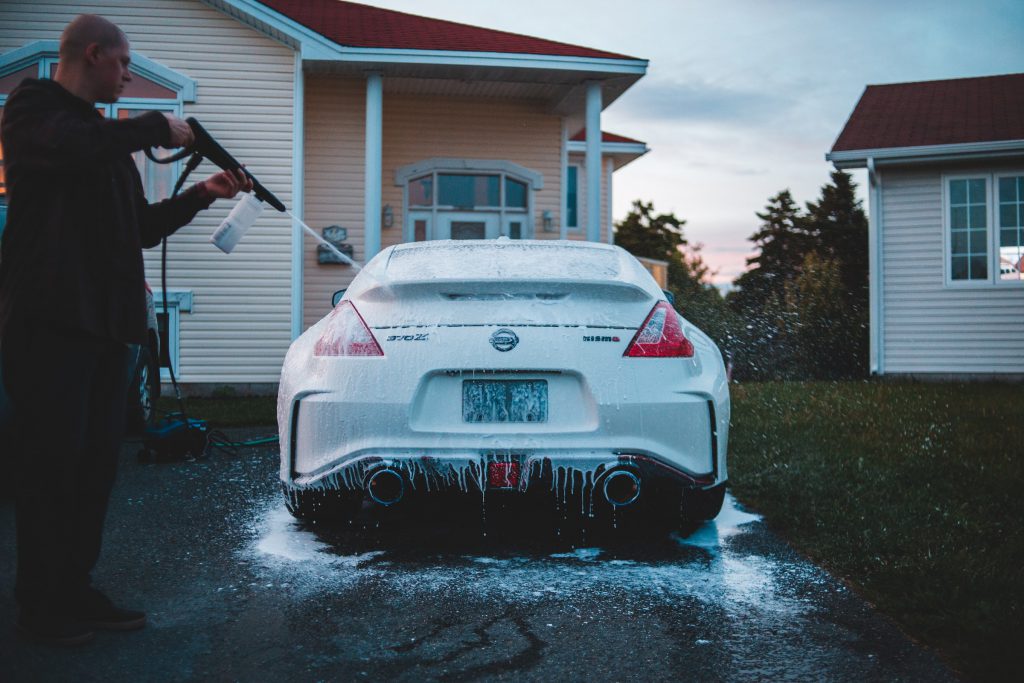 clean car