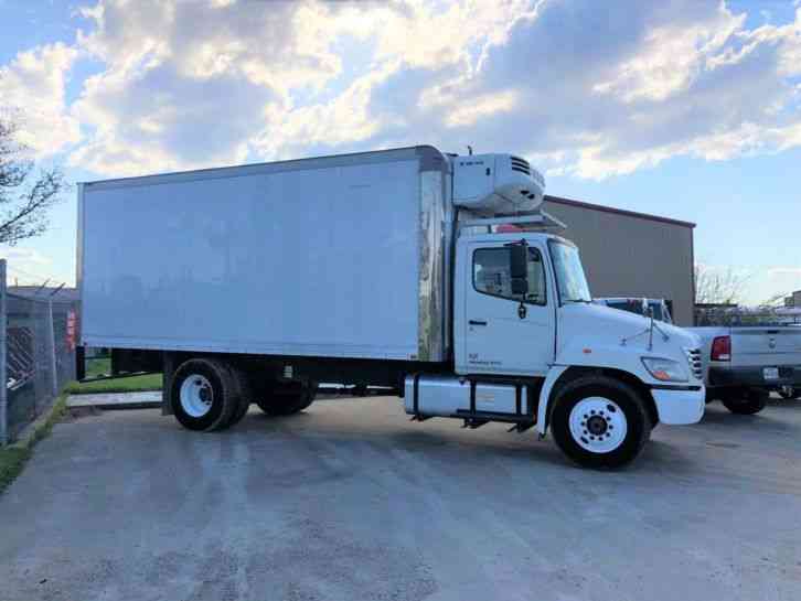 The outlook of a reefer truck reefer truck