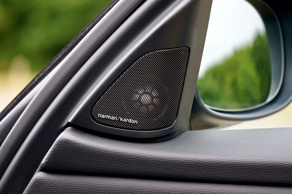 A Harman Kardon sound system best stock car audio