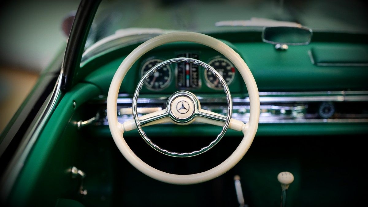 A steering wheel is crucial for various car functions. spoke steering wheel