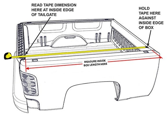 Gmc Truck Bed Size Chart