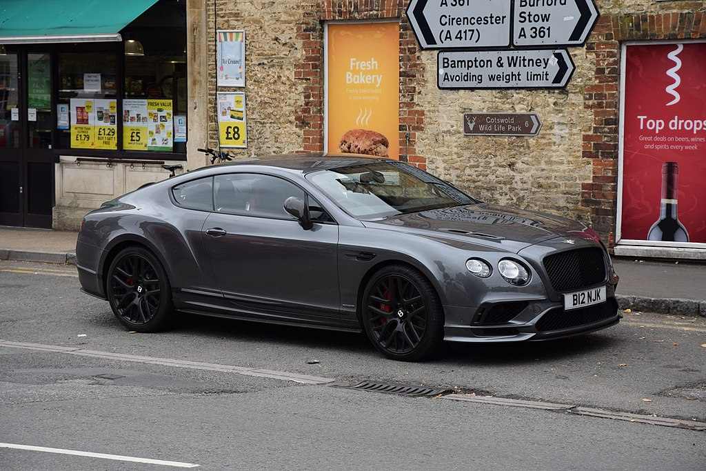A 2002 Bentley Continental GT