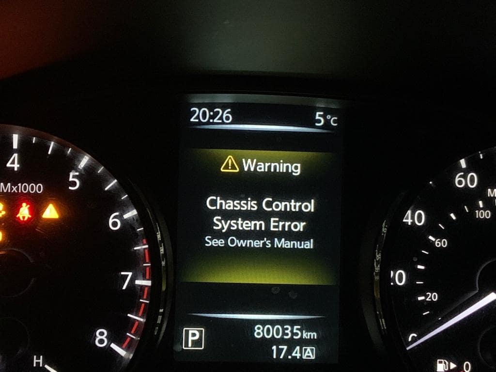 Chassis error